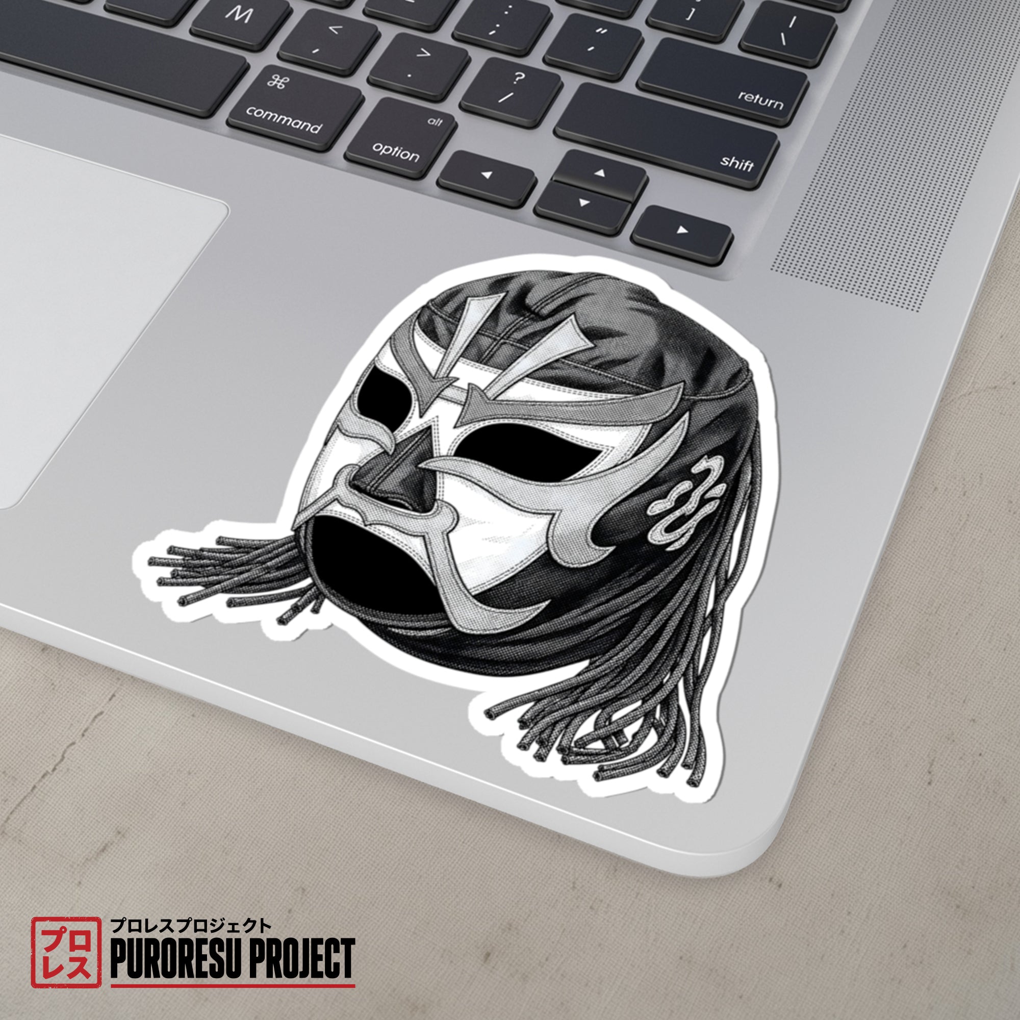 Ninja Mask Wrestling Sticker
