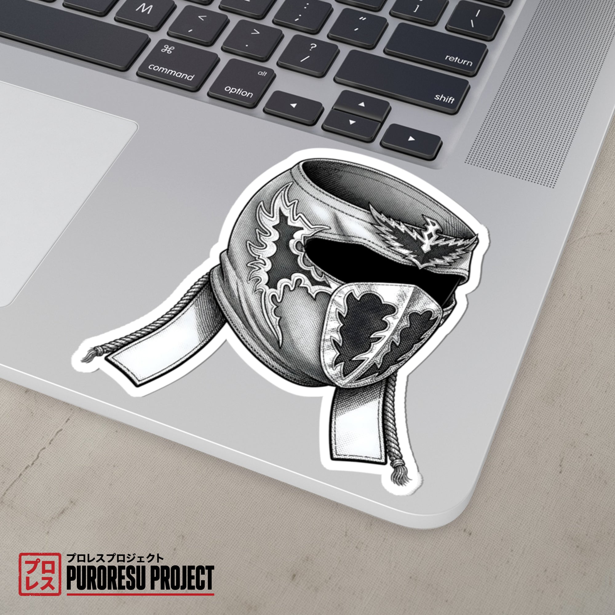 Phoenix Mask Wrestling Sticker
