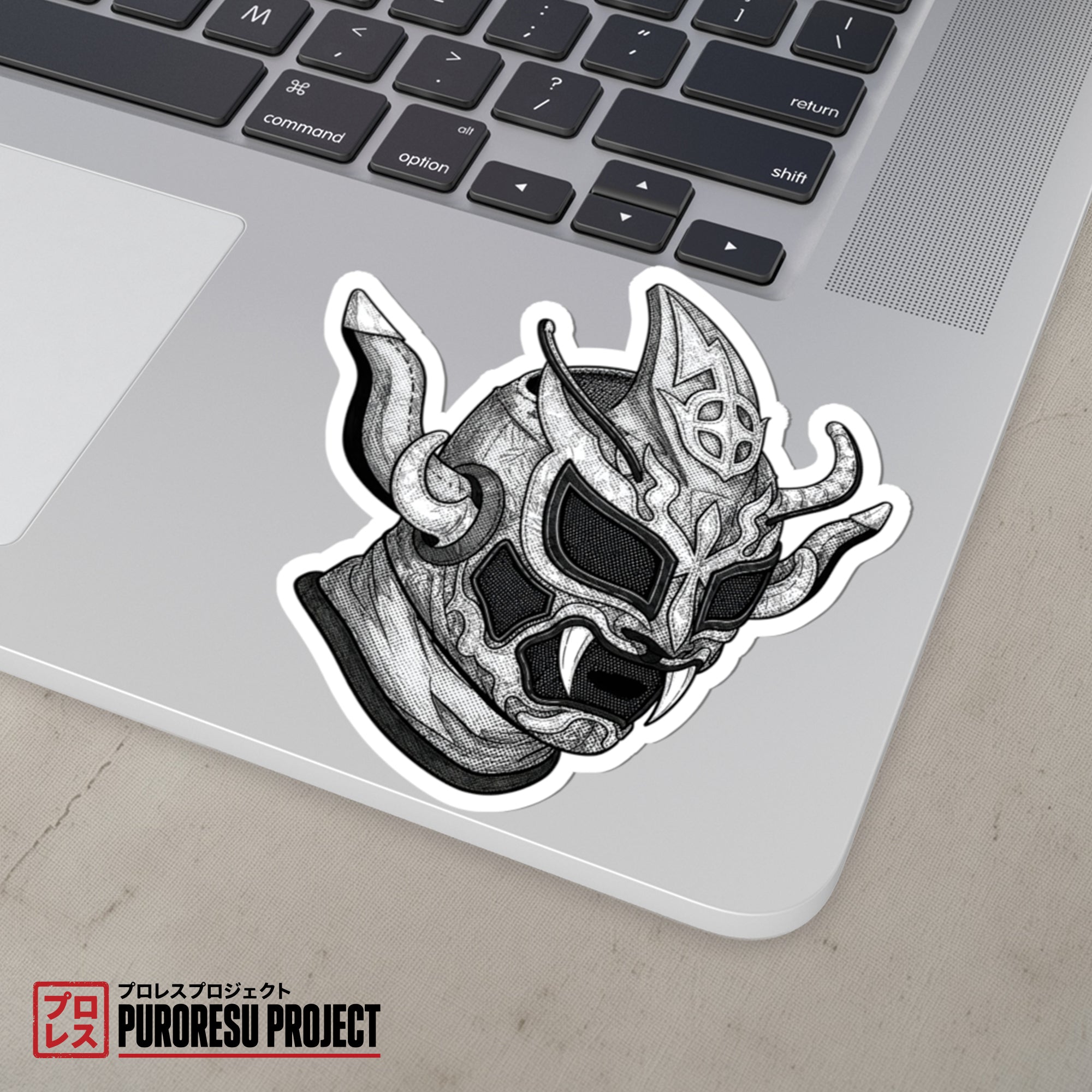 Thunder Mask Wrestling Sticker